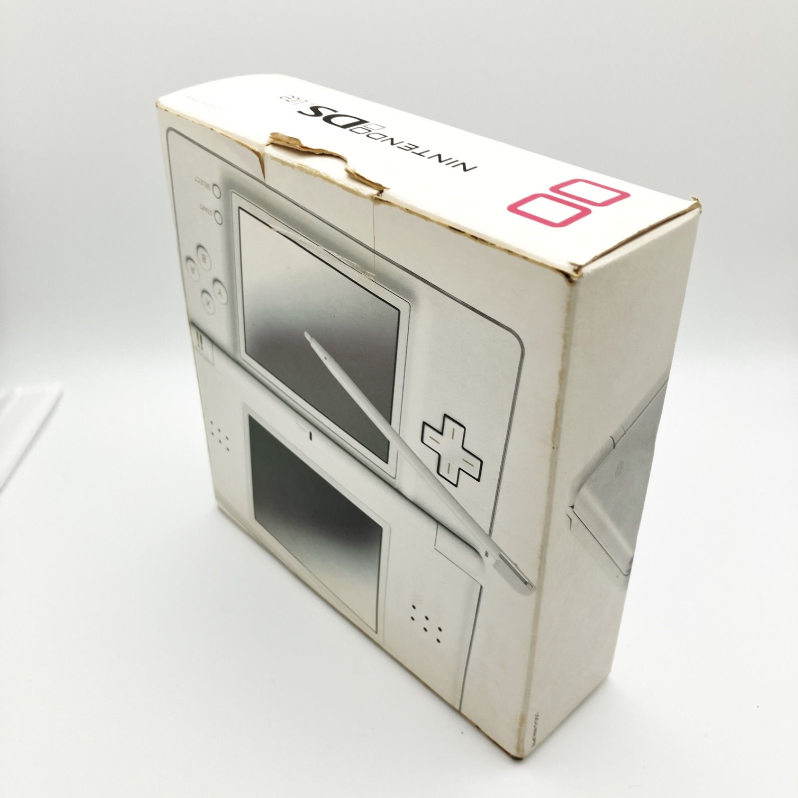 ニンテンドー DS Lite クリスタル ホワイト 本体 箱付 任天堂
