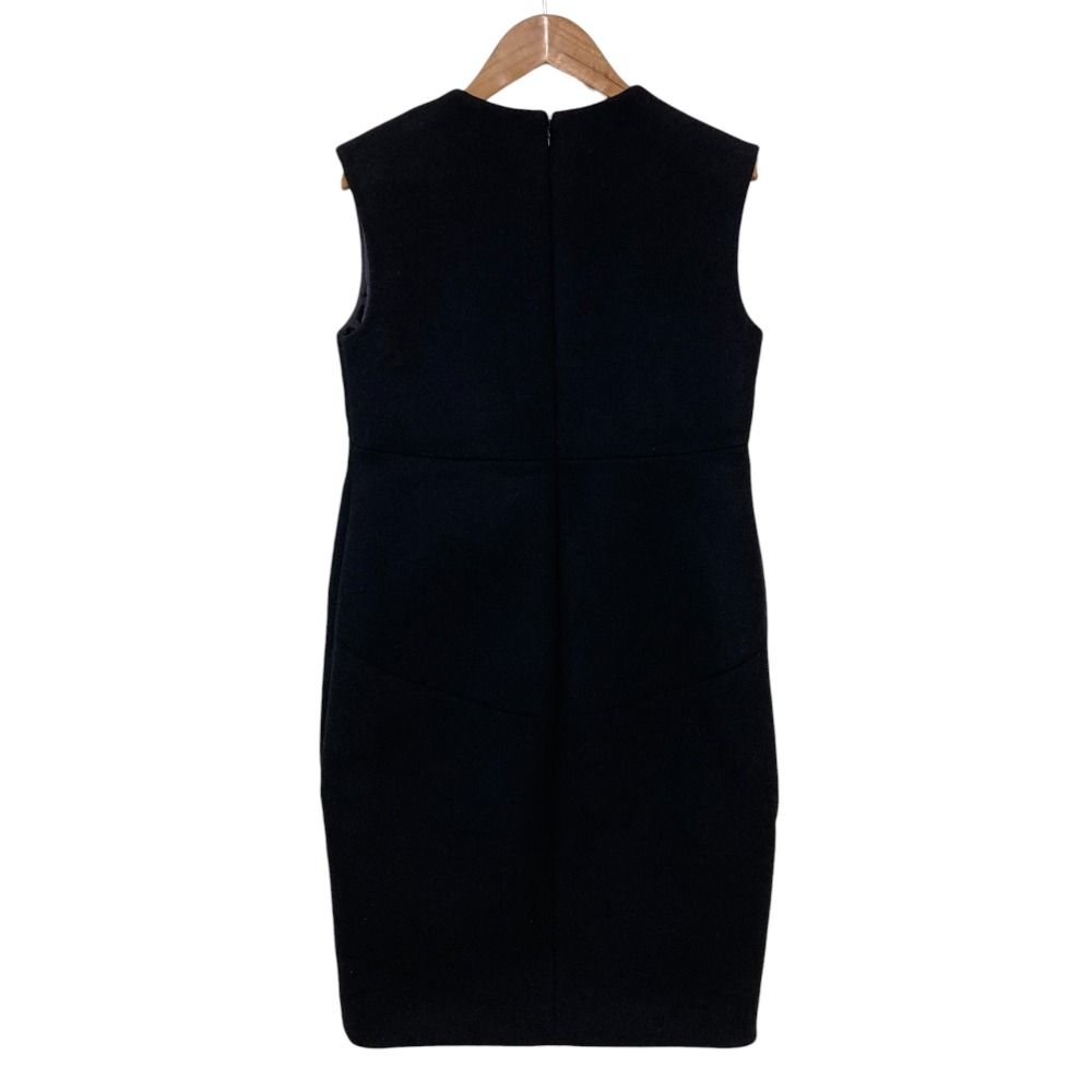 美品 YOKO CHAN ヨーコチャン ウール ノースリーブ ワンピース YCD-416  