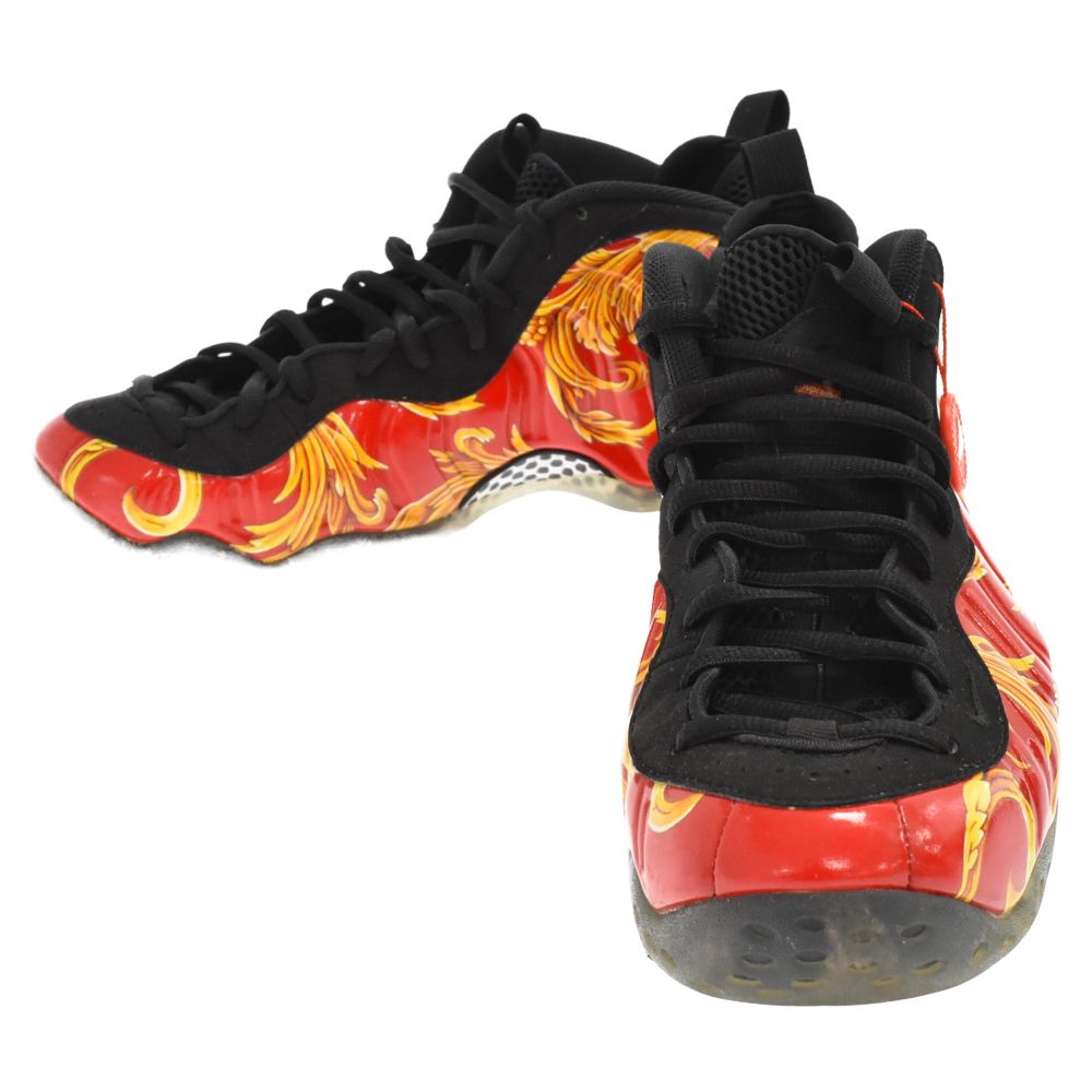 NIKE (ナイキ) 14SS×SUPREME AIR FOAMPOSITE 1 SUPREME SP 652792-600 シュプリーム  エアフォームポジット ハイカットスニーカー US11/29cm レッド