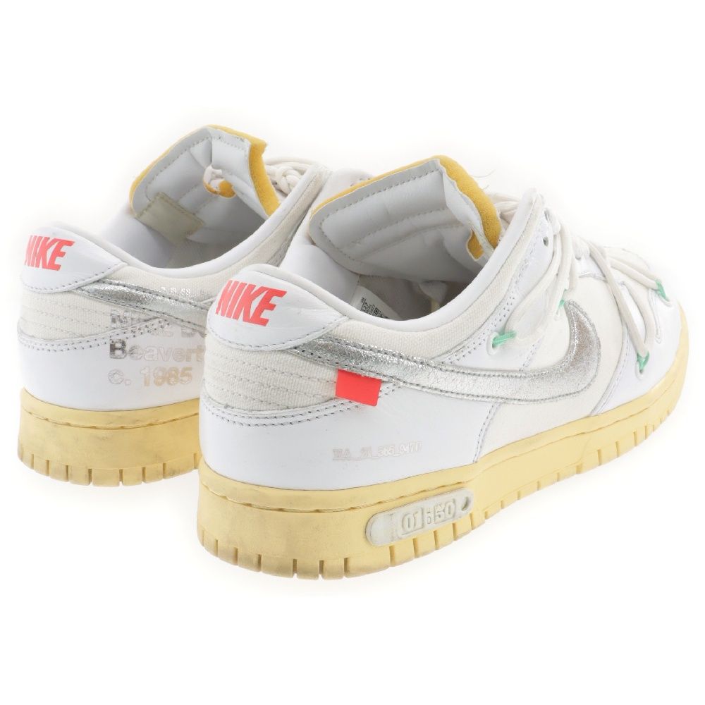 NIKE (ナイキ) ×OFF-WHITE DUNK LOW 1 OF 50 WHITE 1 DM1602-127