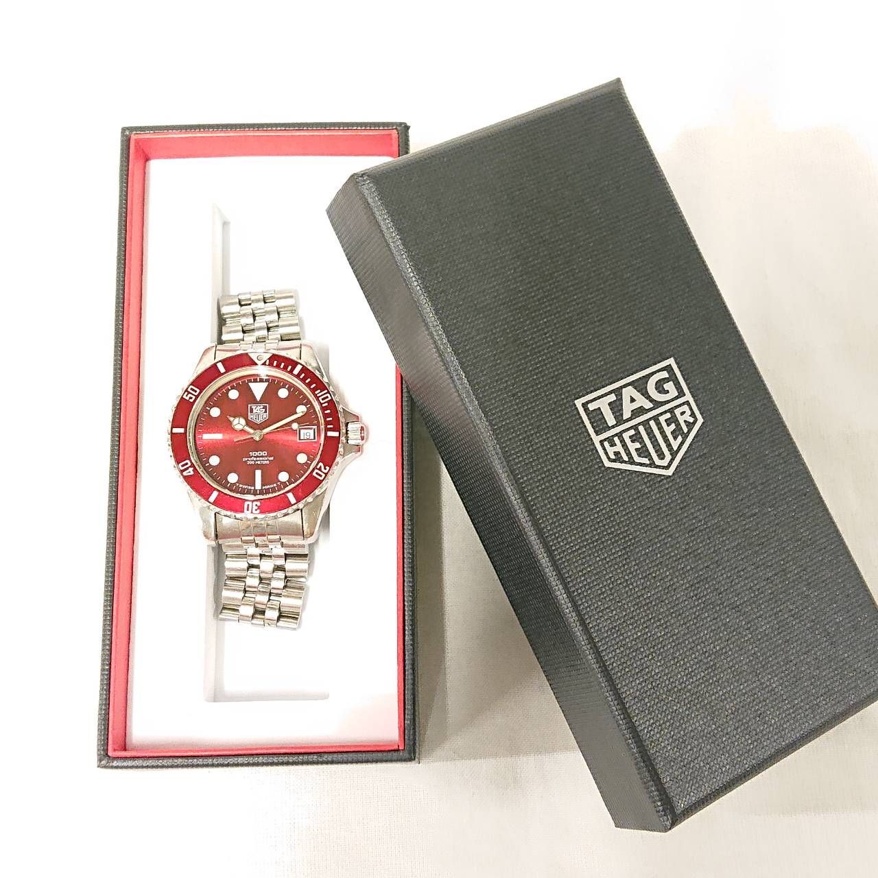 TAG HEUER PROFESSIONAL1000 980.913N QUARTZ RED タグホイヤー