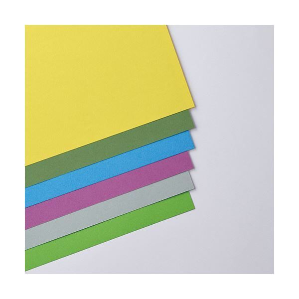 リンテック ニューカラーR 四つ切 オリーブ 4NCR-316 1パック(100枚)