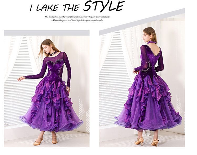 ZYM Dance Style 社交ダンスドレス フリンジドレス M ZYM Dance Style