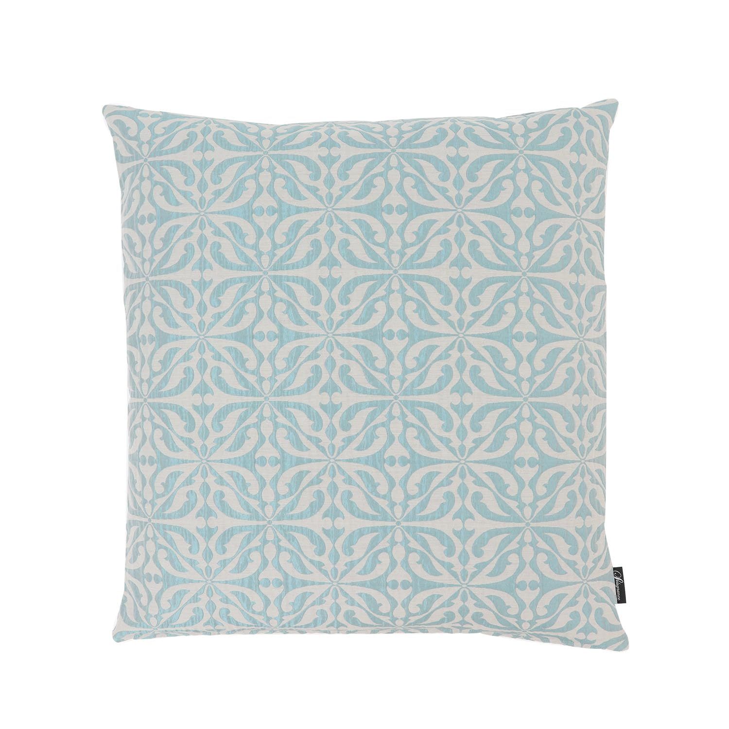 川島織物セルコン 座布団カバー バスティ－ユ ブルーグリーン 55×59 LL1407 洋風 洗える エレガント