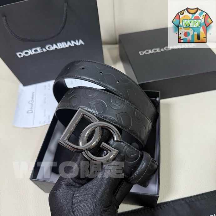 今日特価】Dolce&Gabbana エンボスレザーベルト - メルカリ