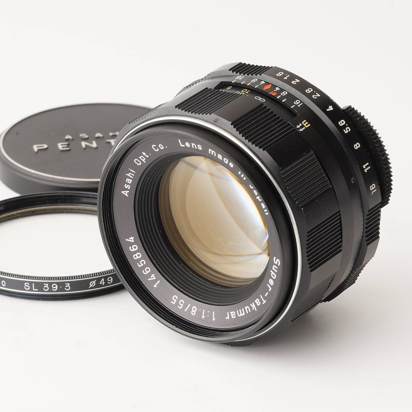 ペンタックス Pentax Asahi スーパータクマー Super Takumar 55mm F1.8