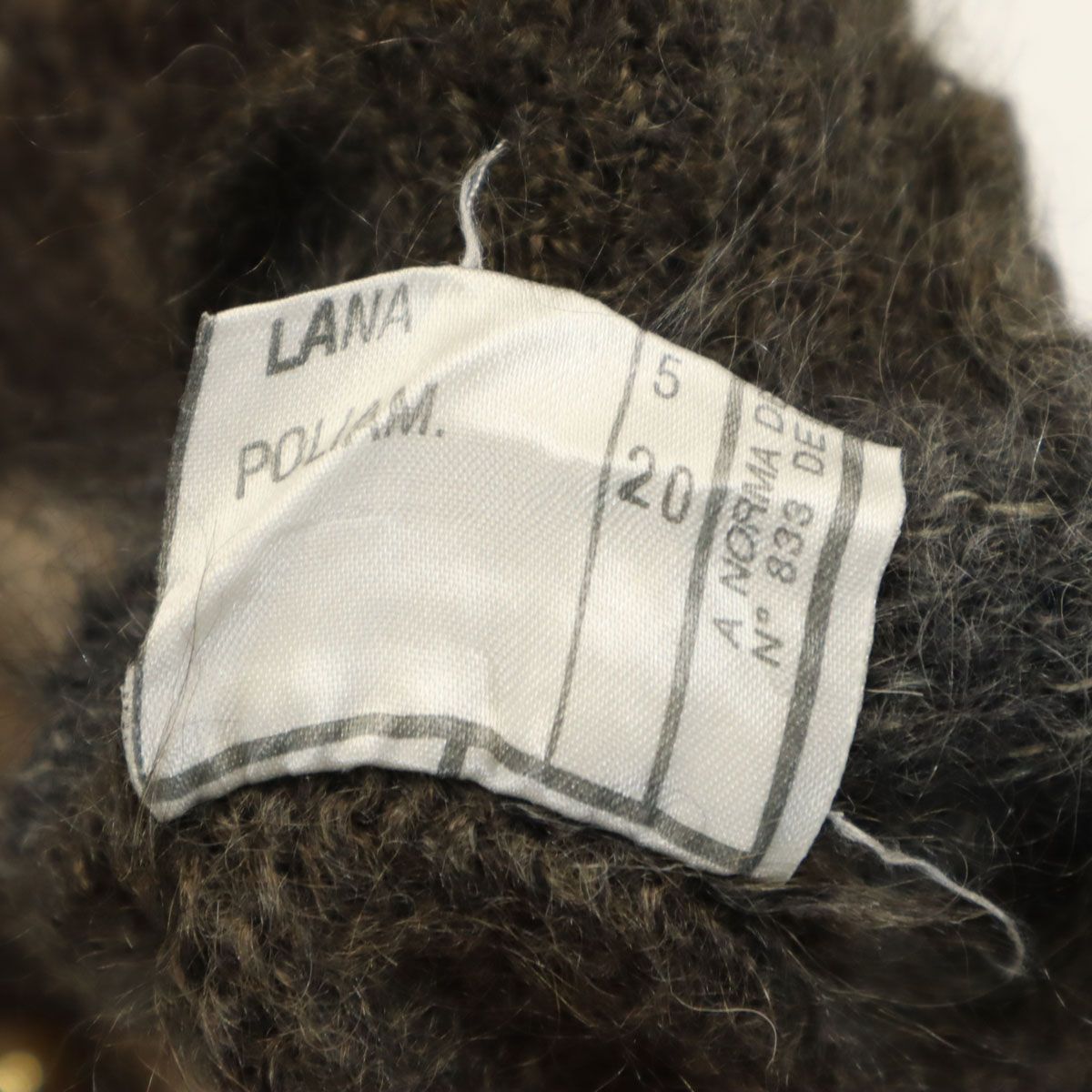 80s イタリア製 ヴィンテージ 長袖 販売済み ニットカーディガン  