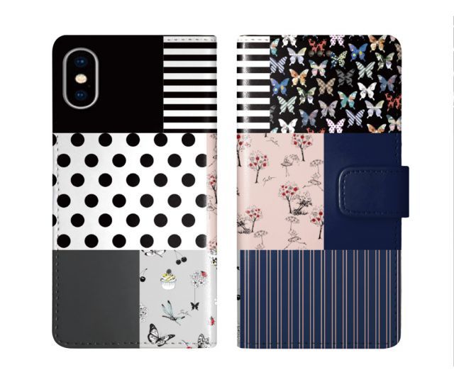 [Google Pixel 6a] スカラー 手帳型 ケース Galaxy S24 SC-51E / SCG25 スマホケース 全機種対応 ギャラクシー SC-53E SC-53D SC-51D SC-56C SC-53B 手帳 カバー scolar 水玉 チ