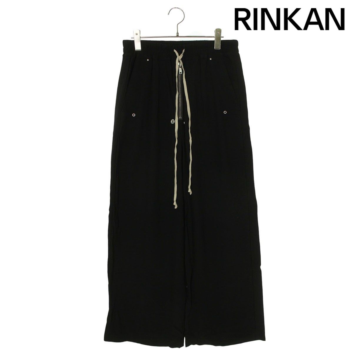 リックオウエンス 22AW RP02B6311-HY GETH BELAS DRAWSTRING PANTS ワイドベラロングパンツ メンズ 40