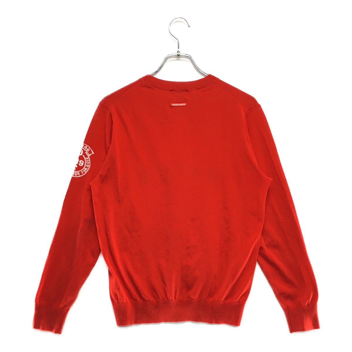 メンズ パーリーゲイツ PEARLY GATES セーター 4(M) レッド 赤 長袖