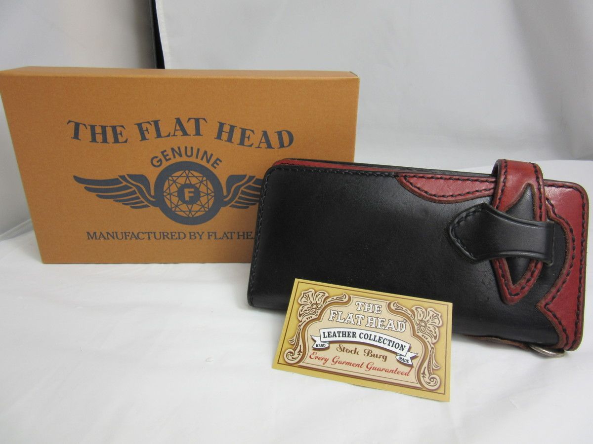 ◇THE FLAT HEAD ザフラットヘッド 革 レザー 長財布 ロング