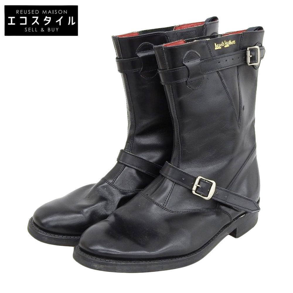 Lewis Leathers ルイスレザー アトランティック レザー ブーツ メンズ ブラック 10 209 10