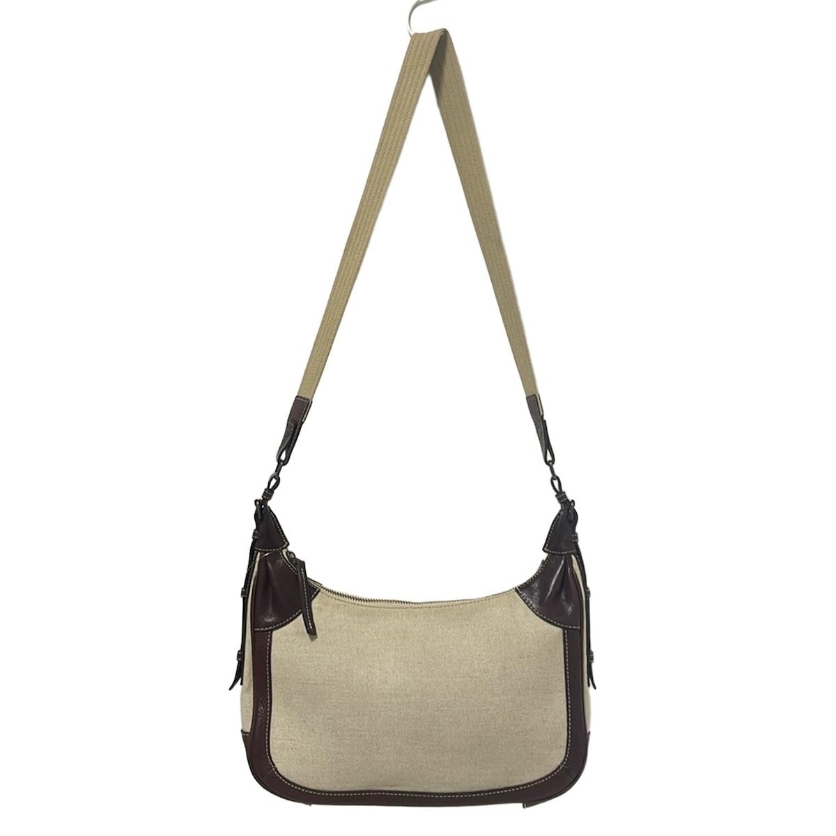 土屋鞄製造所(ツチヤカバンセイゾウショ) ショルダーバッグ - ベージュ  