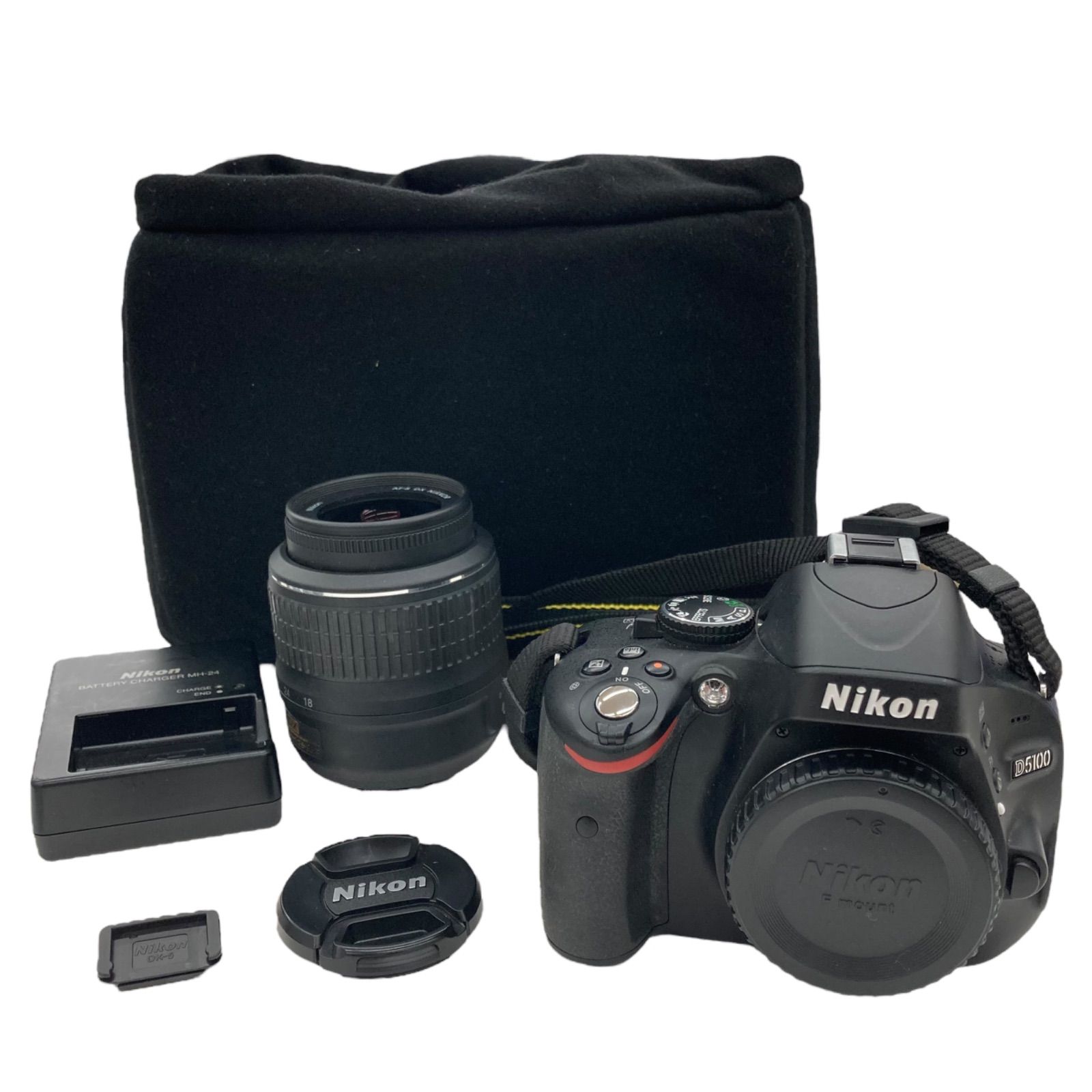 186000 現状品 Nikon D5100 デジタル一眼レフカメラ