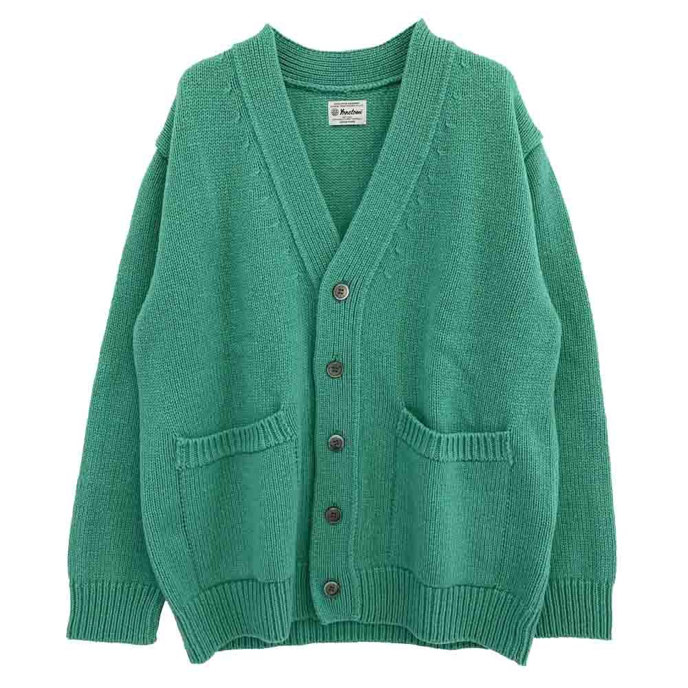 Yonetomi ソフトラムウール カーディガン ヨネトミ Yonetomi 95-224-020 SOFT LAMB WOOL KNIT C/D ソフト