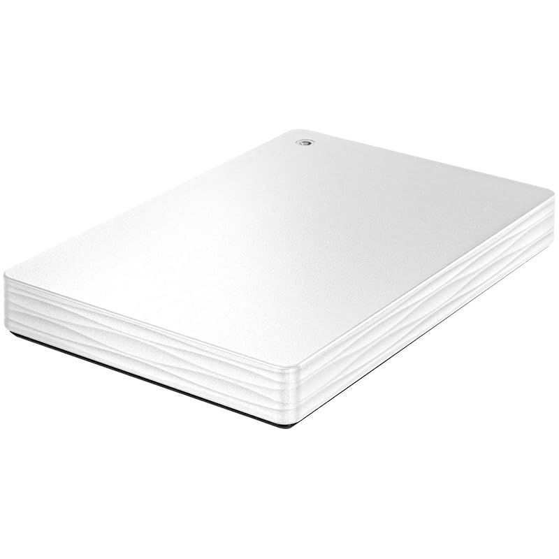 I-O DATA USB 3.1 Gen 1 2.0対応 ポータブルハードディスク カクうす Lite ホワイト TB HDPH-UT WR