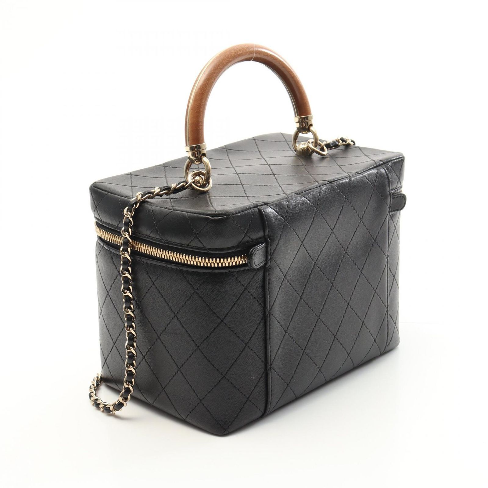 CHANEL ブラック ラムスキン バニティ マルチ ショルダーバッグ 楽天市場】シャネル CHANEL ミニバニティ ショルダーバッグ