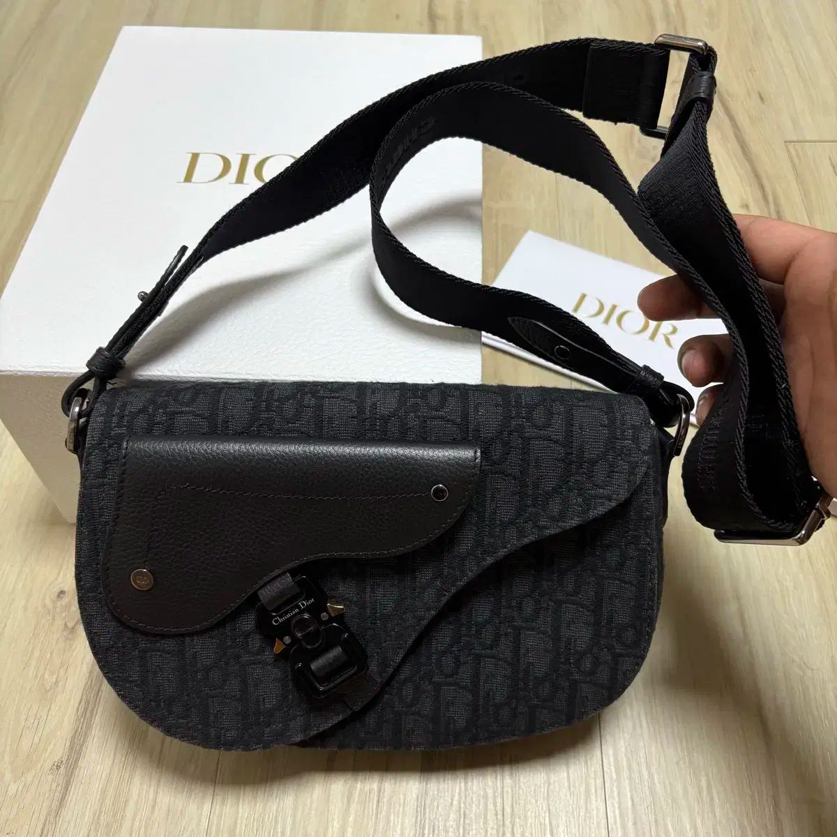 Dior オブリーク サドルバッグ ストラップバッグ