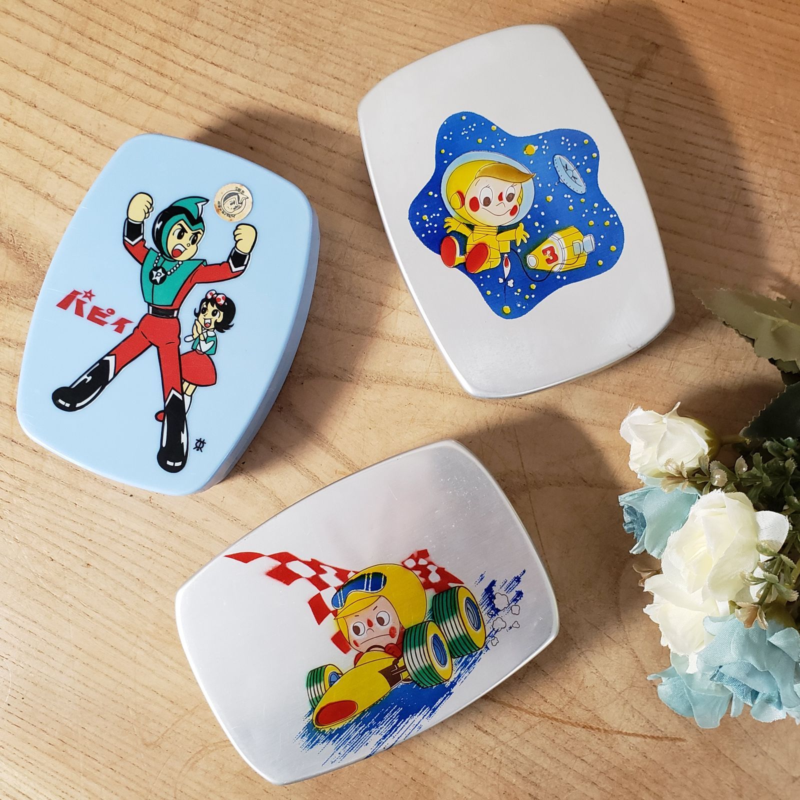 Yahoo!オークション - 昭和レトロ アルミ弁当箱 ポパイ POPEYE