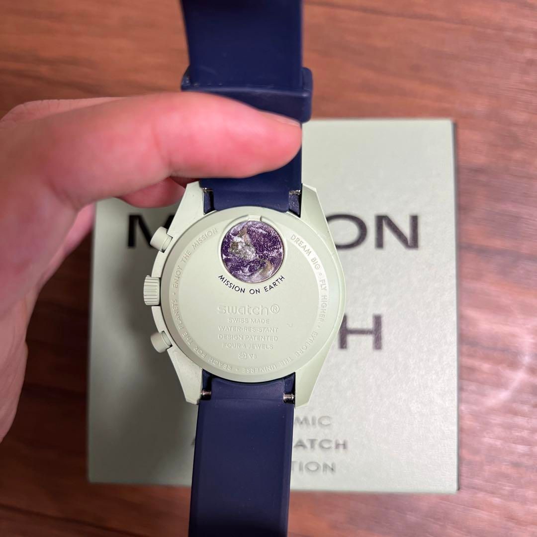 swatch OMEGAスウォッチオメガEARTH アース - メルカリ