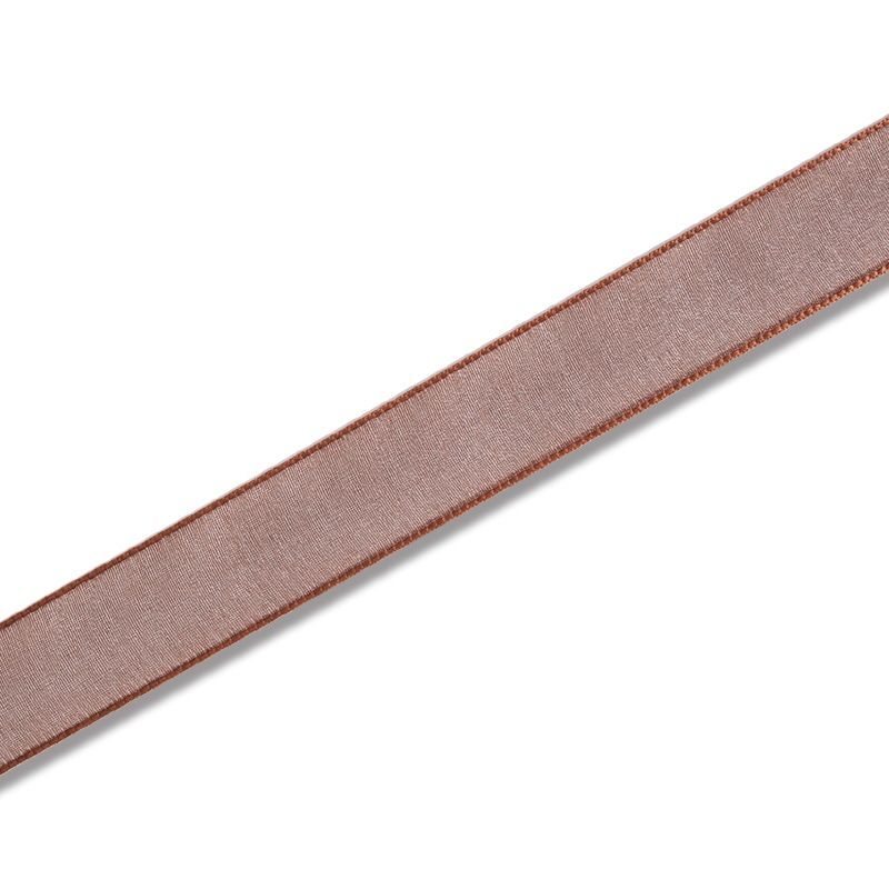 まとめ買い シモジマ HEIKO Fオーガンジーリボン 24mm幅×30m巻 茶 ラッピング用品 001423108 ×3セット