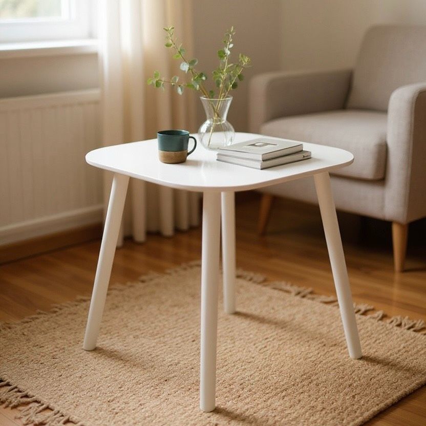 Y カフェ風 ダイニングテーブル 韓国インテリア 北欧スタイル 白家具 正方形 アウトレット