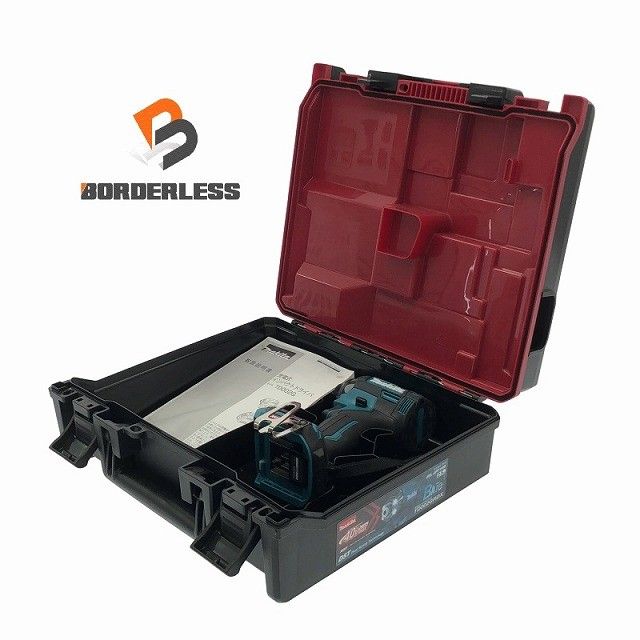 makita マキタ 40Vmax 充電式インパクトドライバー TD002G 青|ブルー 本体＋ケース付 コードレス バッテリー式