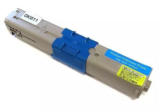 [Used] PC Hard OKI Recycled Toner Cartridge C511 Large Capacity (Cyan) [OKI511]