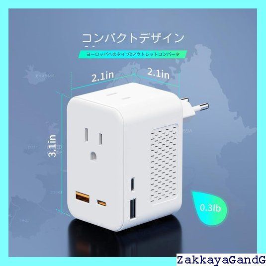Cタイプ 海外旅行用