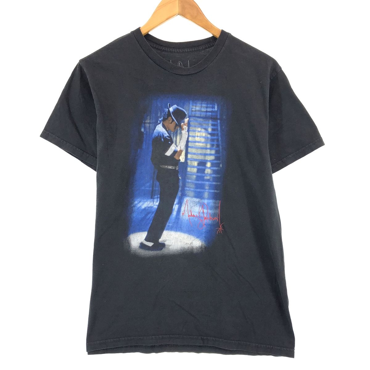 古着 MICHAEL JACKSON マイケルジャクソン バンドTシャツ バンT メンズM/eaa430976