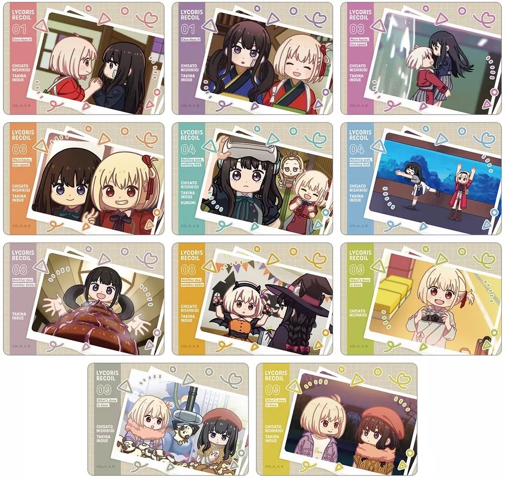 新品】雑貨 【BOX】リコリス・リコイル トレーディング ゆるコマ B8