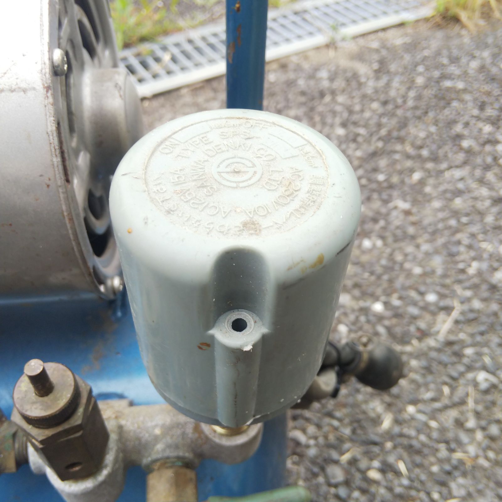 No.1425 IWATA イワタ DSP-02P エアーコンプレッサー DSC-02P ナショナル EC-DL 岩田塗装機工業株式会社 動作確認OK No.1425 IWATA イワタ DSP-02P エアーコンプレッサー DSC-02P