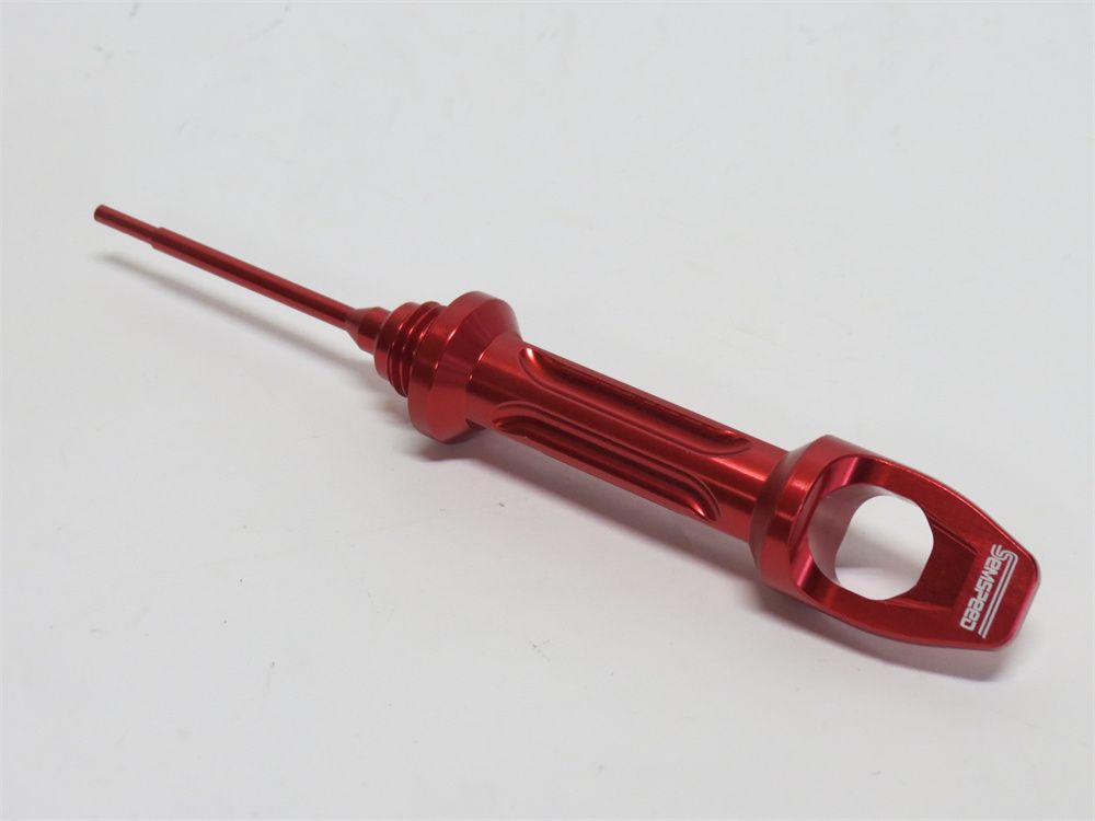 PCX/PCX e:HEV/PCX 125 150 160 adv150 全年式 CNC アルミ オイルレベルゲージ 赤