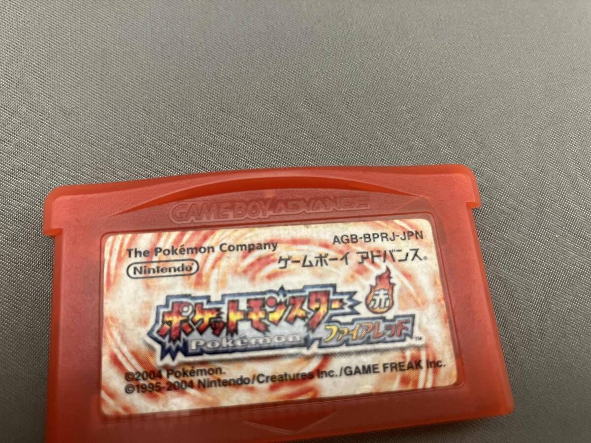 ま*お様 [動作未確認] ポケットモンスター 赤・ファイアレッド セット ゲームボーイ用ソフト ポケットモンスター赤 -｜トレファクONLINE