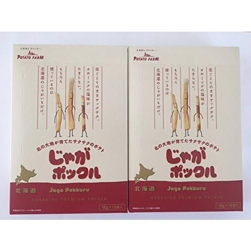 ポテトファーム 【北海道限定】じゃがポックル 塩味 10袋入×２箱