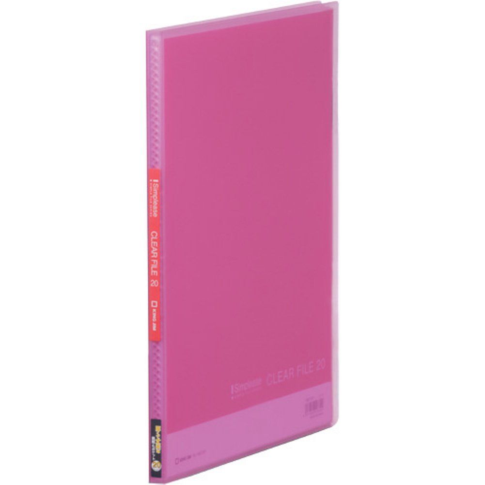 キングジム クリアファイル シンプリーズCF20P A4 パック186TSPヒン-10 10冊入