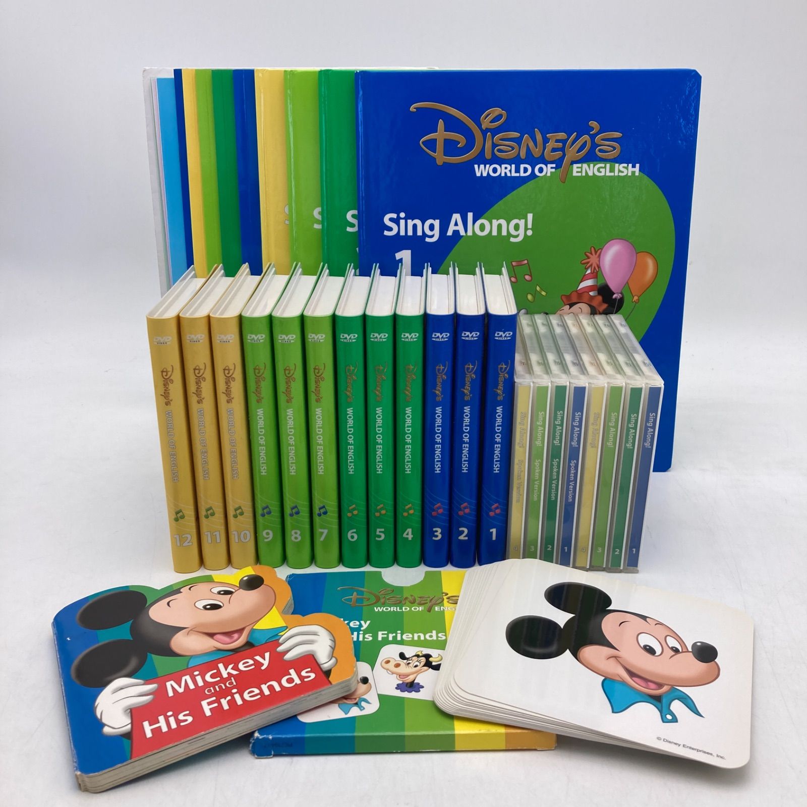 2012年購入 シングアロングセット DVD12枚 旧子役 絵本＆CD 字幕