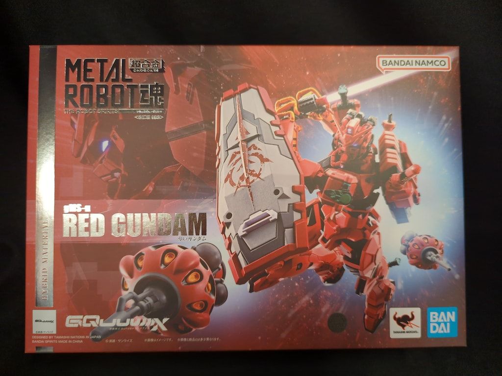 【新品未開封】L ROBOT魂 〈SIDE MS〉 赤いガンダム METAL ROBOT魂 ＜SIDE MS＞ 赤いガンダム | 魂ウェブ