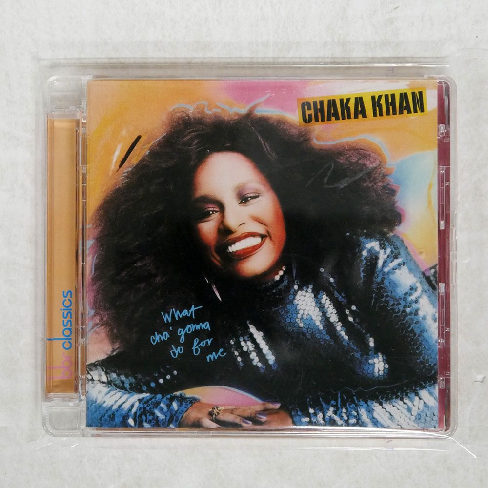 国内盤 CHAKA KHAN/WHAT CHA' GONNA DO FOR ME/BIG BREAK