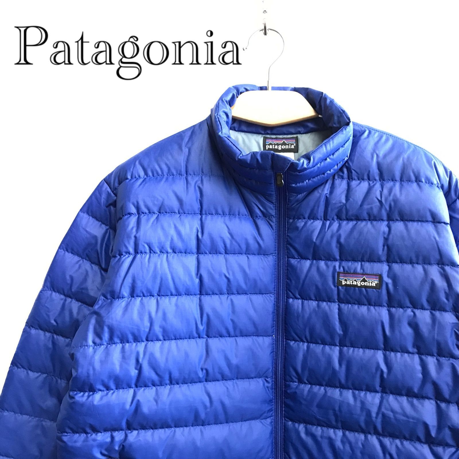 patagonia ダウンジャケット S 青 patagonia 最強ダウンジャケット S 