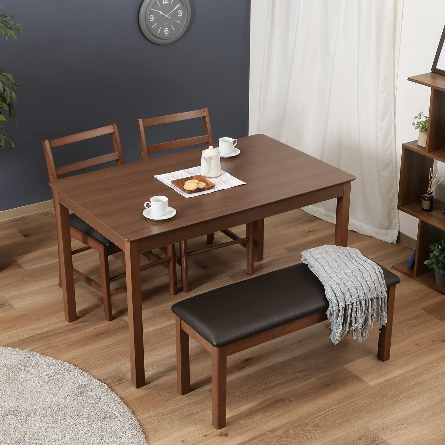 2人掛け ダイニングベンチ