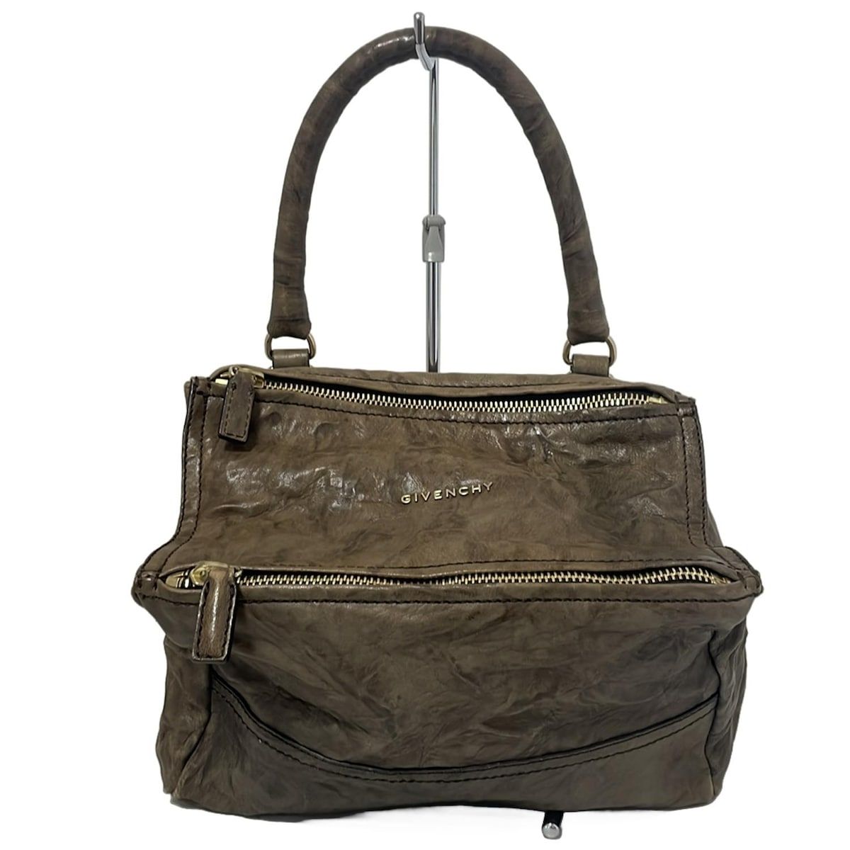 GIVENCHY(ジバンシー) ハンドバッグ パンドラスモール ブラウン レザー