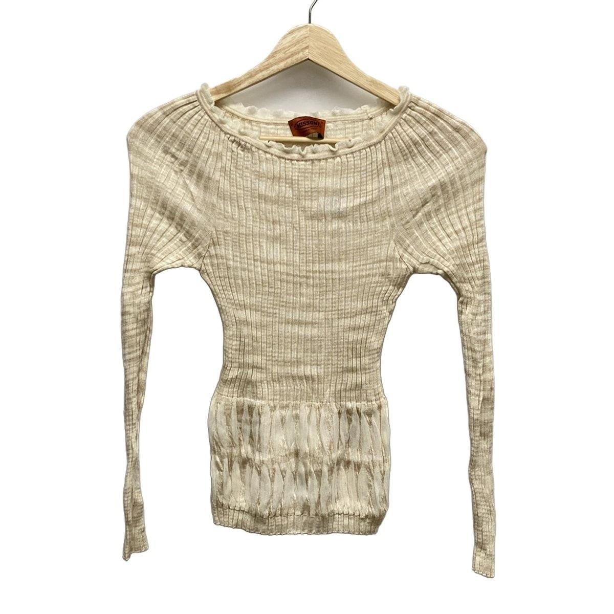 MISSONI(ミッソーニ) 長袖カットソー サイズ40 M レディース美品  