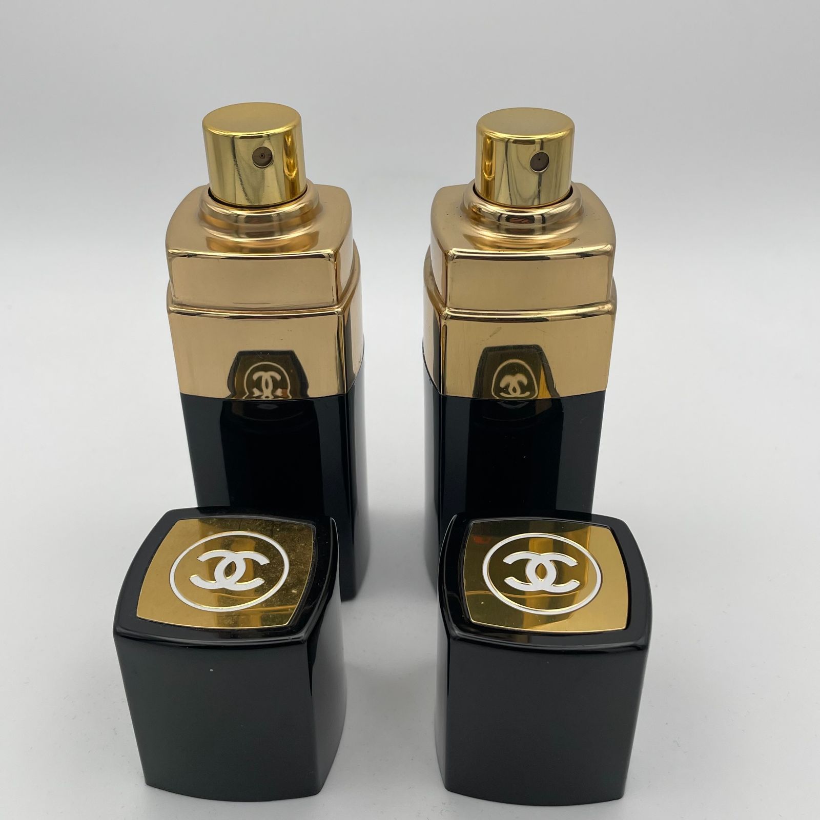 2本 セット 香水 シャネル CHANEL / 左 No.5 スプレー コロン 1.7 FL