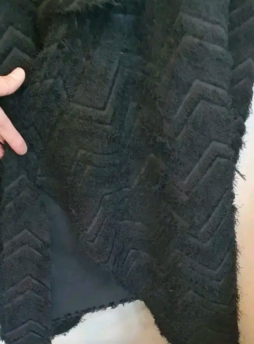 ハンサム LANVIN ブラック フリル レイヤード ノースリーブ ONE PIECE Free!