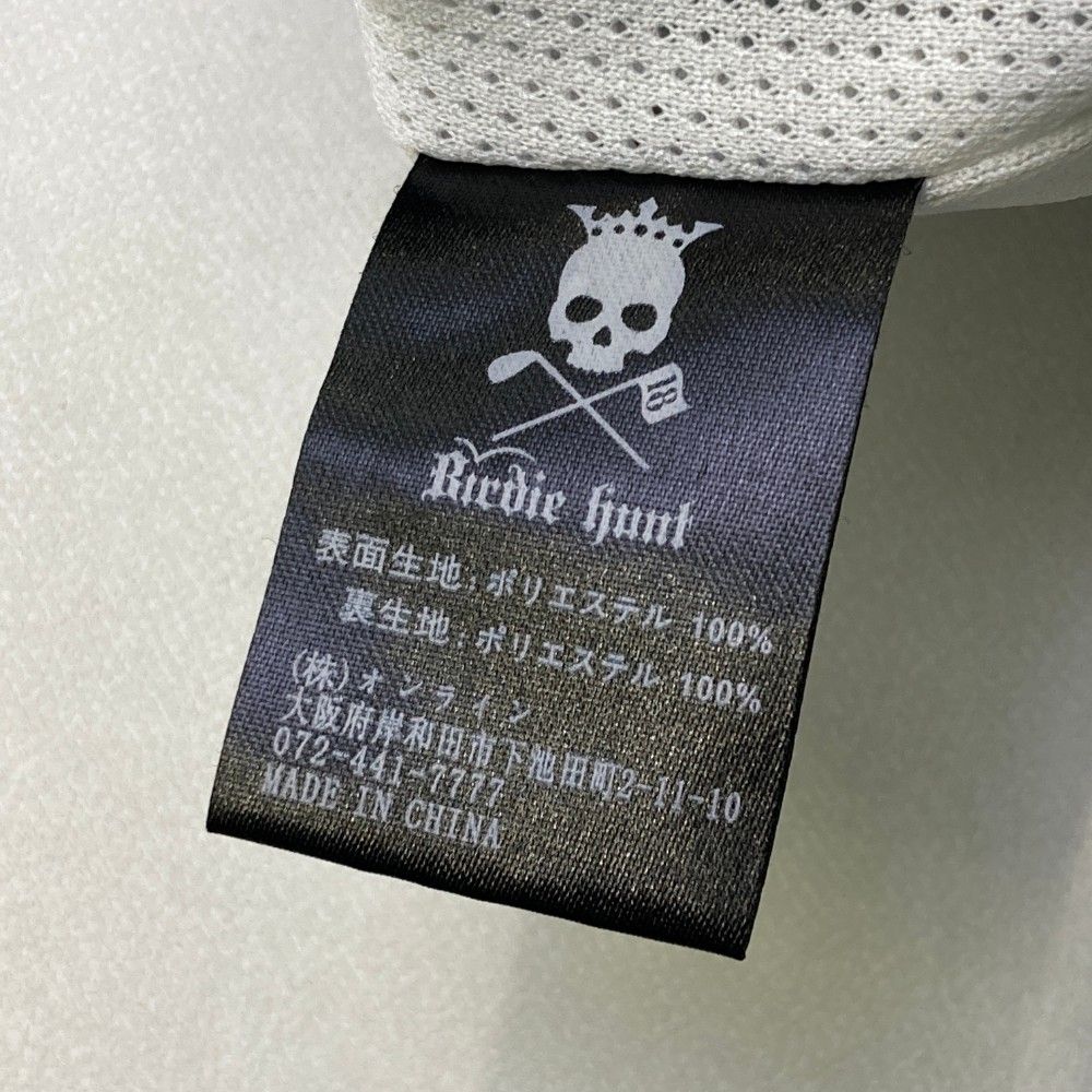 BIRDIE HUNT バーディーハント 2WAYジップジャケット ブラック系 LLLL ゴルフウェア メンズ ☆美品☆Birdie hunt バーディーハント &frasl; bh 2WAY フルジップ