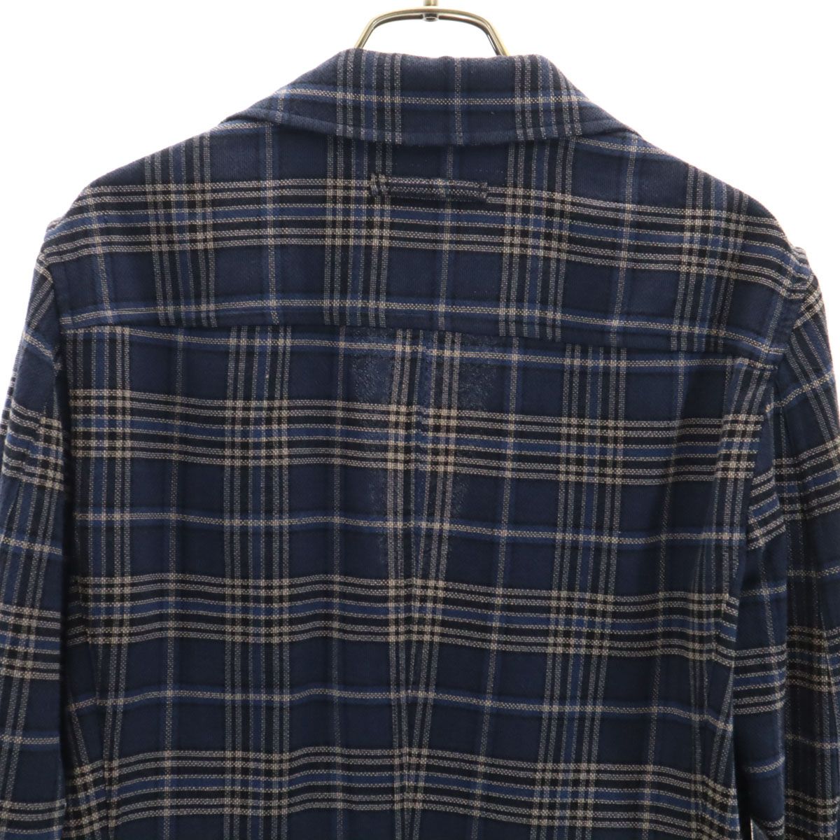 T JACKET テーラードジャケット　アンコン　チェック柄　背抜き　イタリア製 T JACKET テーラードジャケット アンコン チェック柄 背抜き