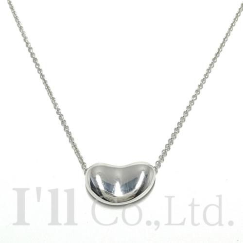 お値下げ　本物ティファニー　ビーンズネックレス　シルバー 箱付 Tiffany&Co ティファニー ビーン ビーンズ ネックレス
