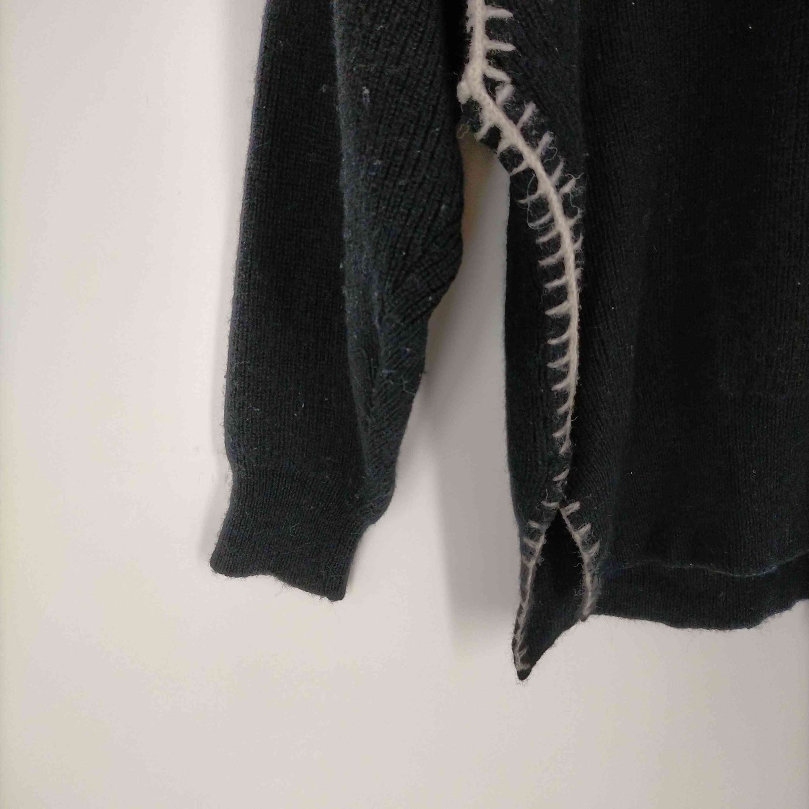 ウジョー Ujoh 22AW HALF ZIP CROCHET KNIT PULLOVER メンズ 2 - メルカリ