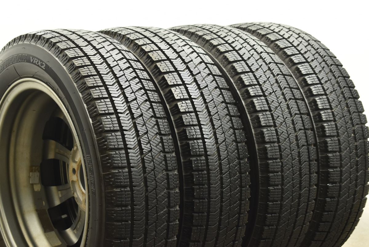 バリ溝 155/65R14 ブリヂストン ブリザック VRX2 （A0324） バリ溝 ブリヂストン VRX2 155/65R14 2023年製 4本 - メルカリ